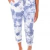 The Italian Cartel Briana Tie Dye Pants | Light Denim | IC23