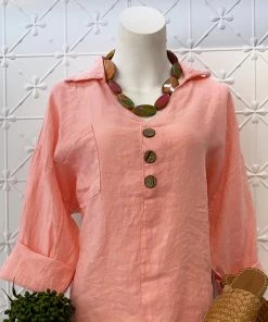 Ridley Lola Top | Peach | R8 Clothing