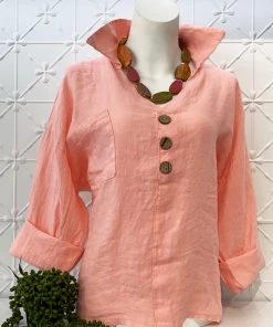 Ridley Lola Top | Peach | R8 Clothing