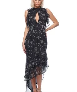 Romance Events Love Story Dandelion Dress -Black-ROM57