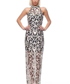 Romance Love Story Desire Halter Dress-ROM55