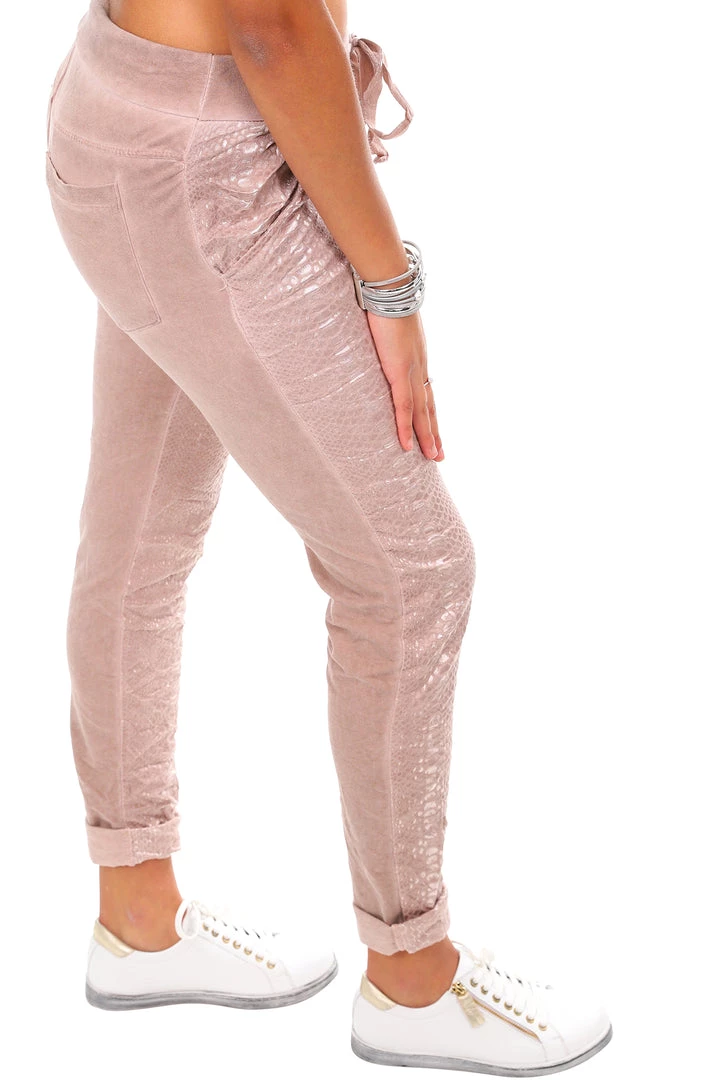 Love From Italy Snake Pants | Pink | LFI4 Clothing 3 Love From Italy Snake Pants | Pink | LFI4 Clothing
