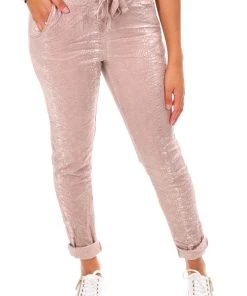Love From Italy Snake Pants | Pink | LFI4 Clothing