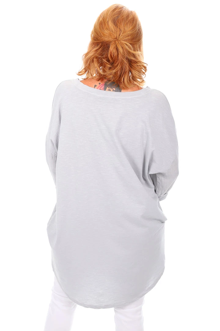 Cest Parfait Love Me Do Top - Grey - CP4 2 Cest Parfait Love Me Do Top - Grey - CP4