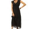 Maison Hotel Lucie Boho Dress | Black | MH5 Clothing