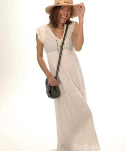 Maison Hotel Lucie Boho Dress | Pearl | MH5 Clothing