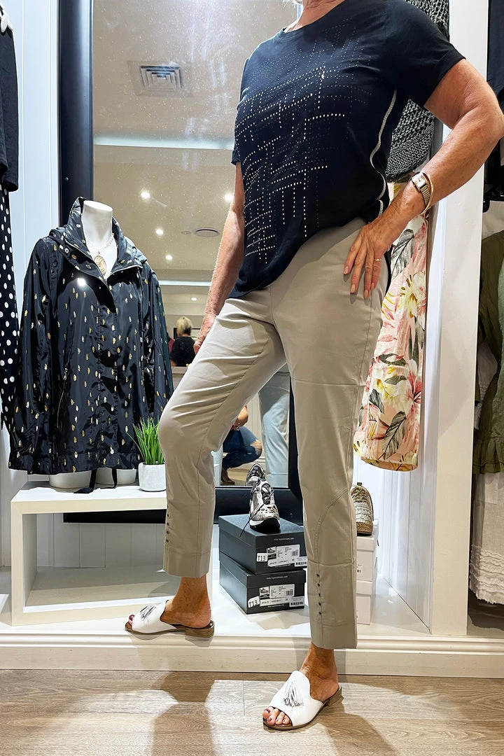 Maglia Clothing 7/8 Length Pants | Stone | MAG11 2 Maglia Clothing 7/8 Length Pants | Stone | MAG11