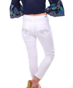 New London Mayfair Jeans | WHITE | NLJ5 Clothing