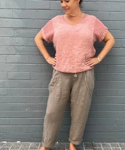 The Italian Cartel Messina Pants | Mocha | IC28