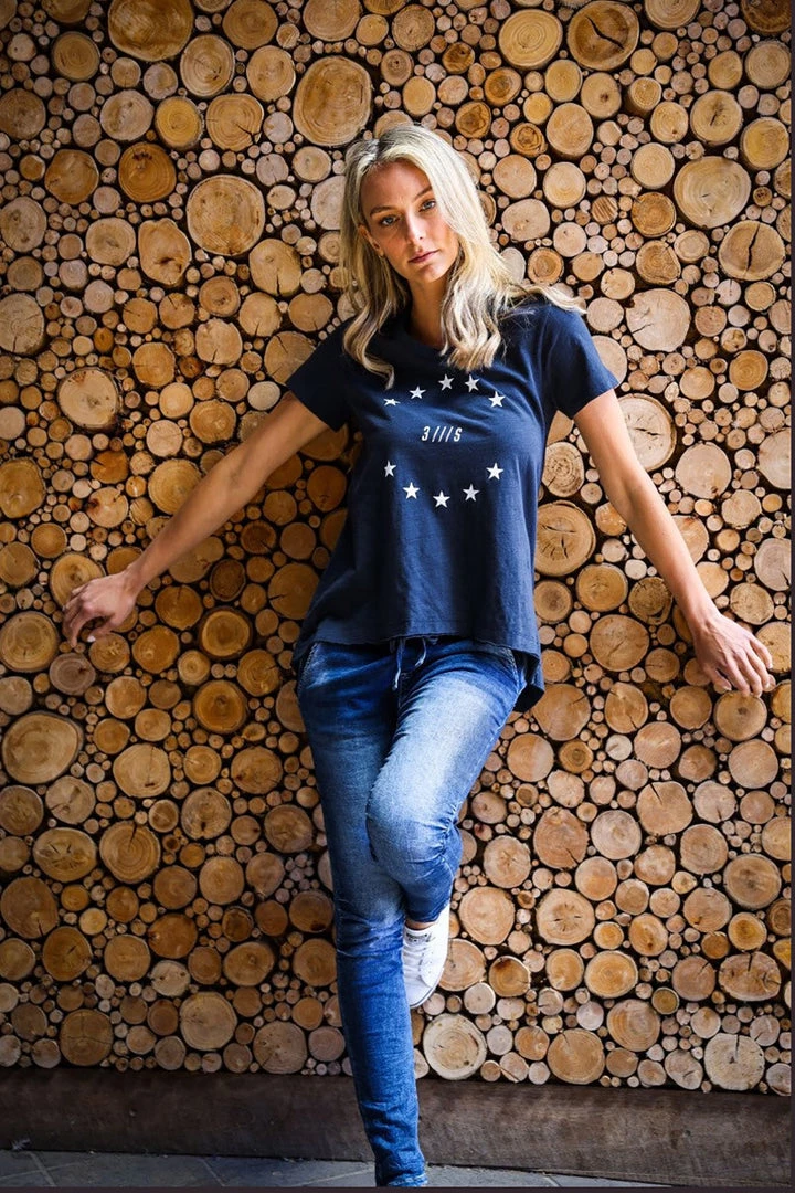 3RD STORY Mini Star Logo Tee | Ink | 3RD8 Clothing 2 3RD STORY Mini Star Logo Tee | Ink | 3RD8 Clothing