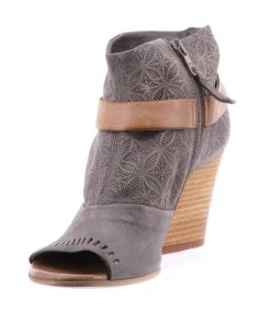 Miz Mooz Kahlo Slate Ankle Boots Shoes