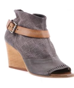 Miz Mooz Kahlo Slate Ankle Boots Shoes