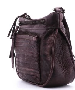 Modapelle Handbags Provincial Leather Cross Body Bag | Chocolate 3813