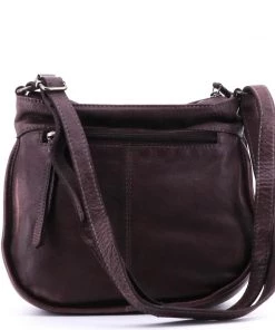Modapelle Handbags Provincial Leather Cross Body Bag | Chocolate 3813