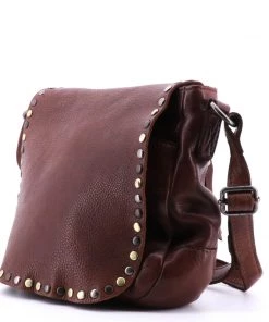 Modapelle Studded Cross Body Bag | Cognac 5802 Handbags