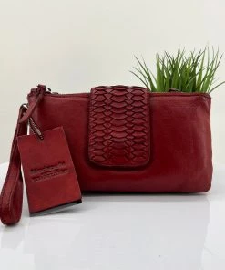 Modapelle Handbags Multi Compartment Bag | Red | ML36