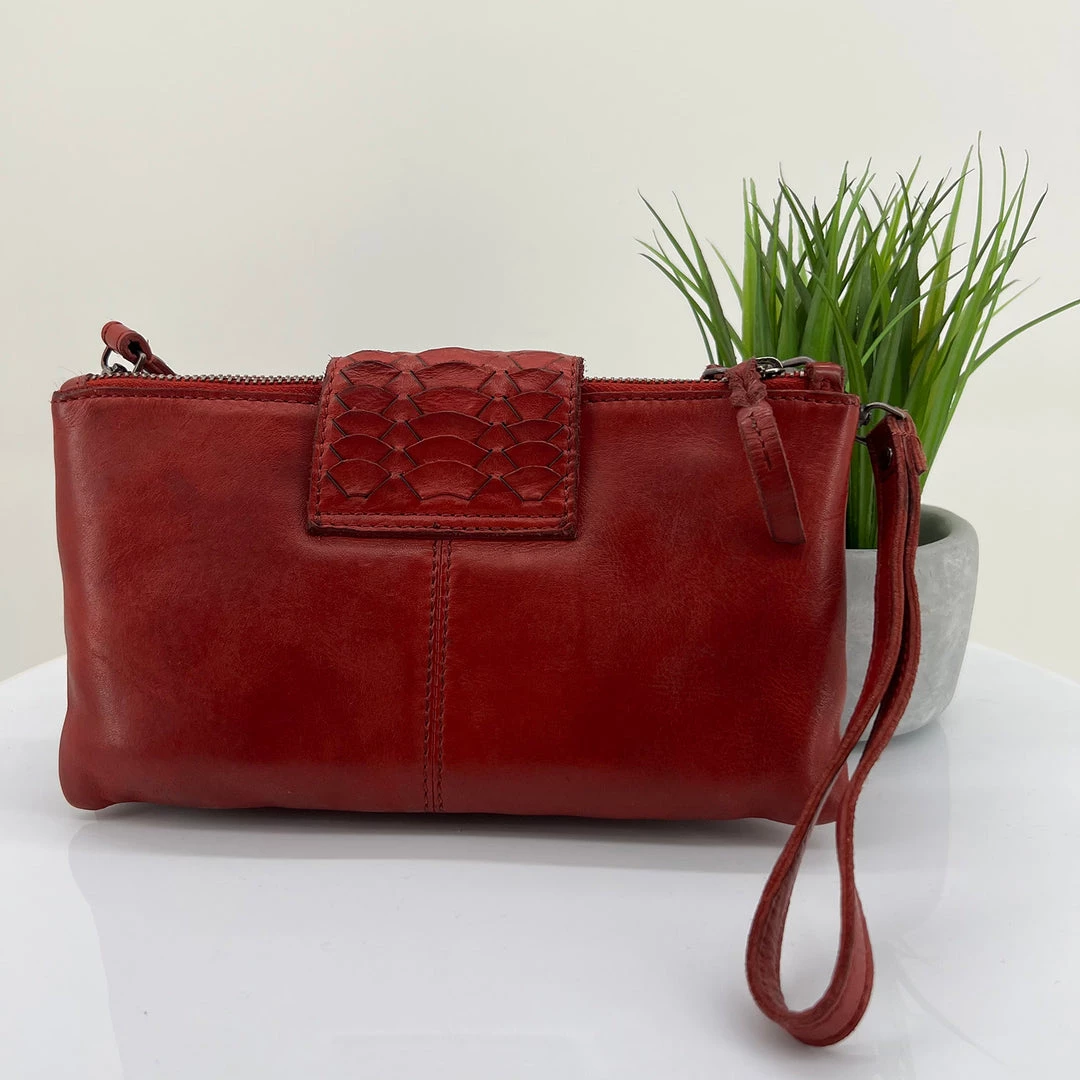Modapelle Handbags Multi Compartment Bag | Red | ML36 2 Modapelle Handbags Multi Compartment Bag | Red | ML36