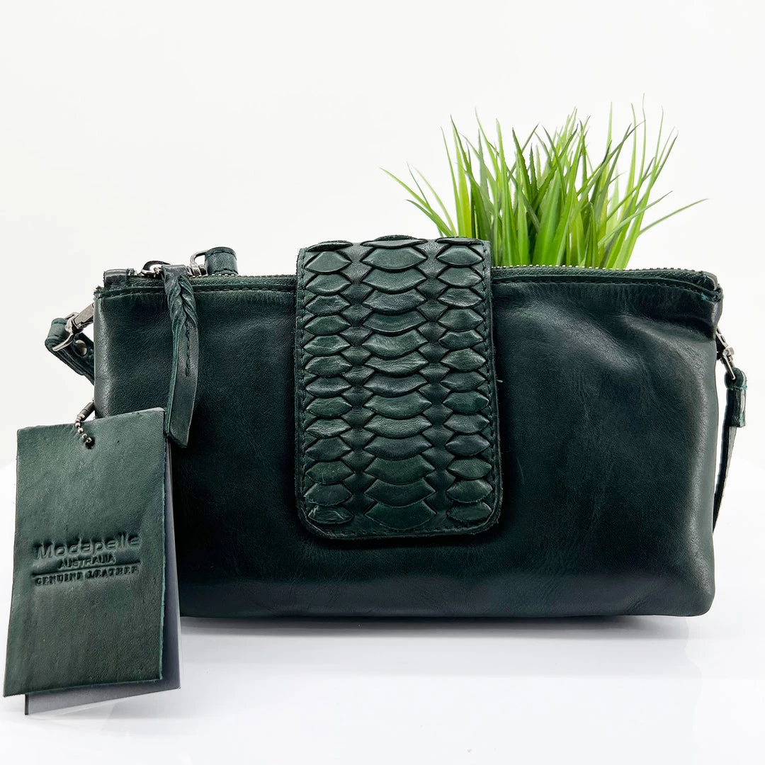Modapelle Multi Compartment Bag | Emerald | ML36 1 Modapelle Multi Compartment Bag | Emerald | ML36