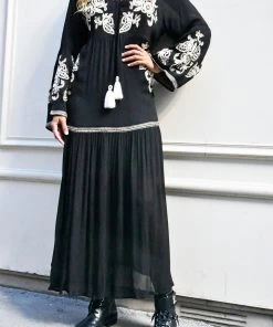 Miss June Lucia Dress | Black | M41