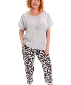 The Italian Cartel Rosa Pants | Leopard | IC23