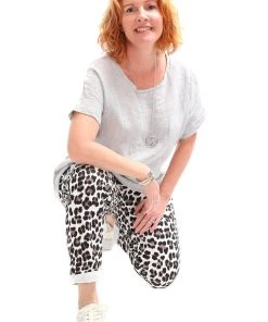 The Italian Cartel Rosa Pants | Leopard | IC23