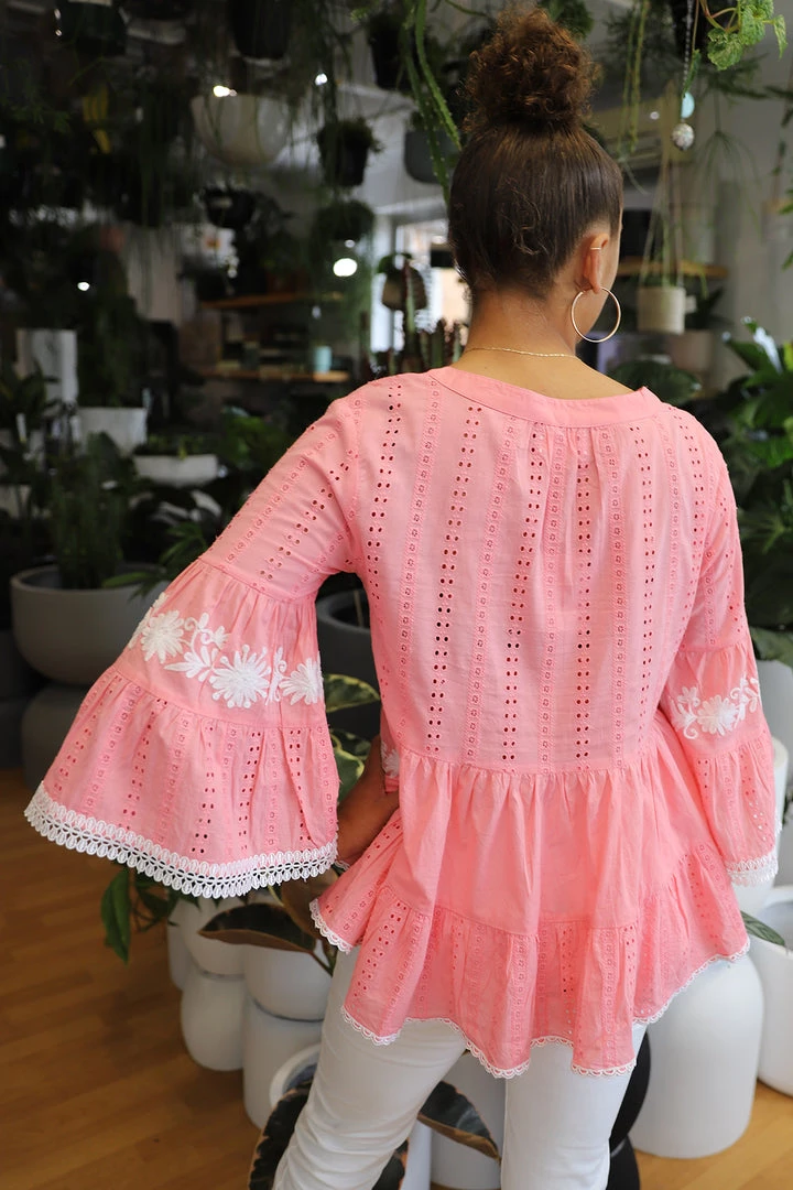 Naudic Belmont Top | Pink | ND6s Tops 4 Naudic Belmont Top | Pink | ND6s Tops