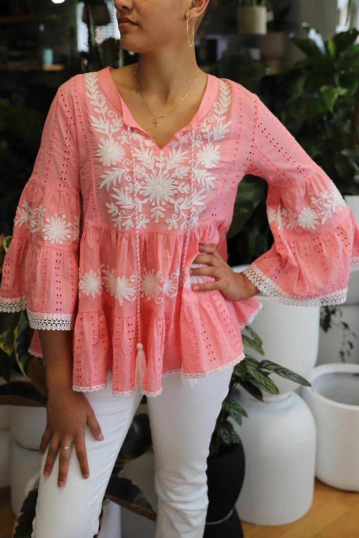 Naudic Belmont Top | Pink | ND6s Tops 1 Naudic Belmont Top | Pink | ND6s Tops