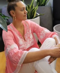 Naudic Belmont Top | Pink | ND6s Tops 14 Naudic Belmont Top | Pink | ND6s Tops