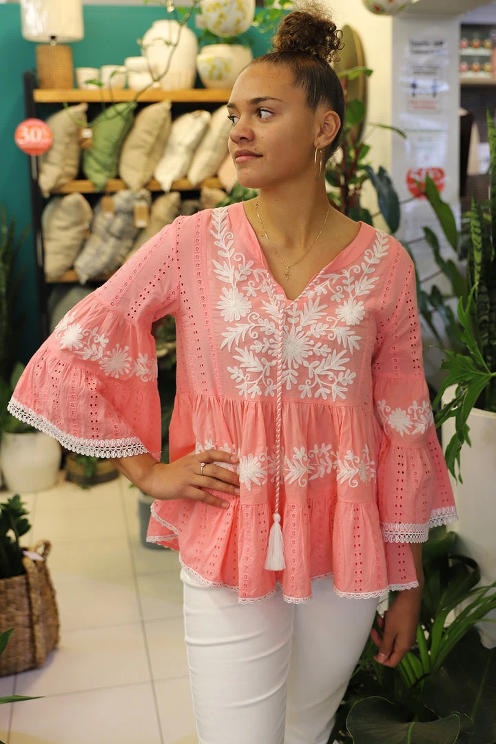 Naudic Belmont Top | Pink | ND6s Tops 3 Naudic Belmont Top | Pink | ND6s Tops