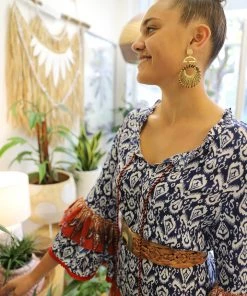 Naudic Hacienda Dress | Toledo Blue | ND7s