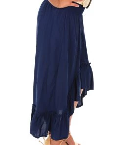 Bijou Resort Wear Wild & Free Skirt | Navy | B1s