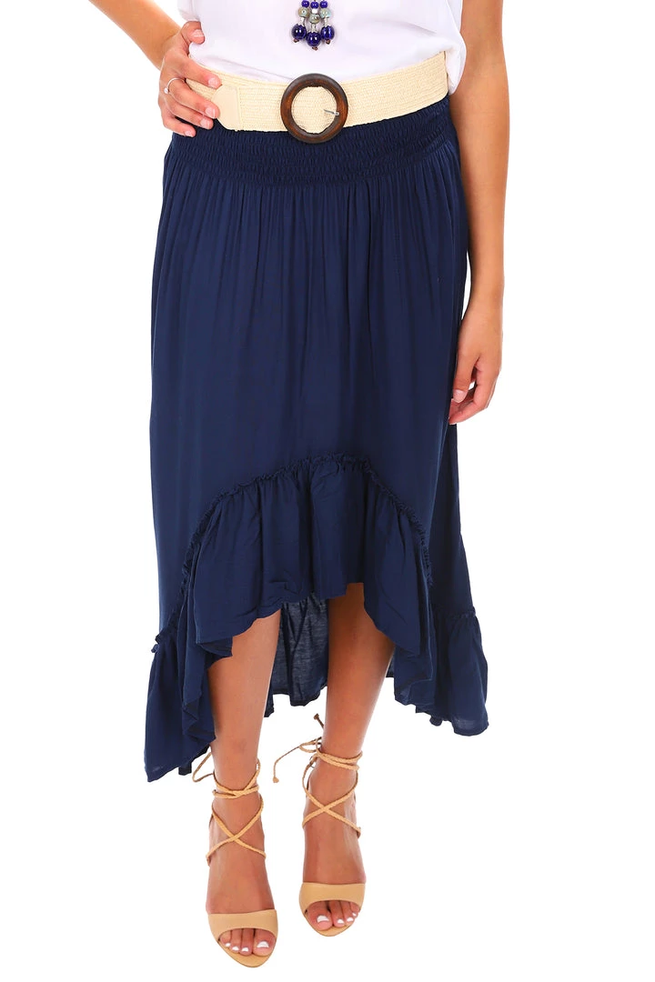 Bijou Resort Wear Wild & Free Skirt | Navy | B1s 1 Bijou Resort Wear Wild & Free Skirt | Navy | B1s