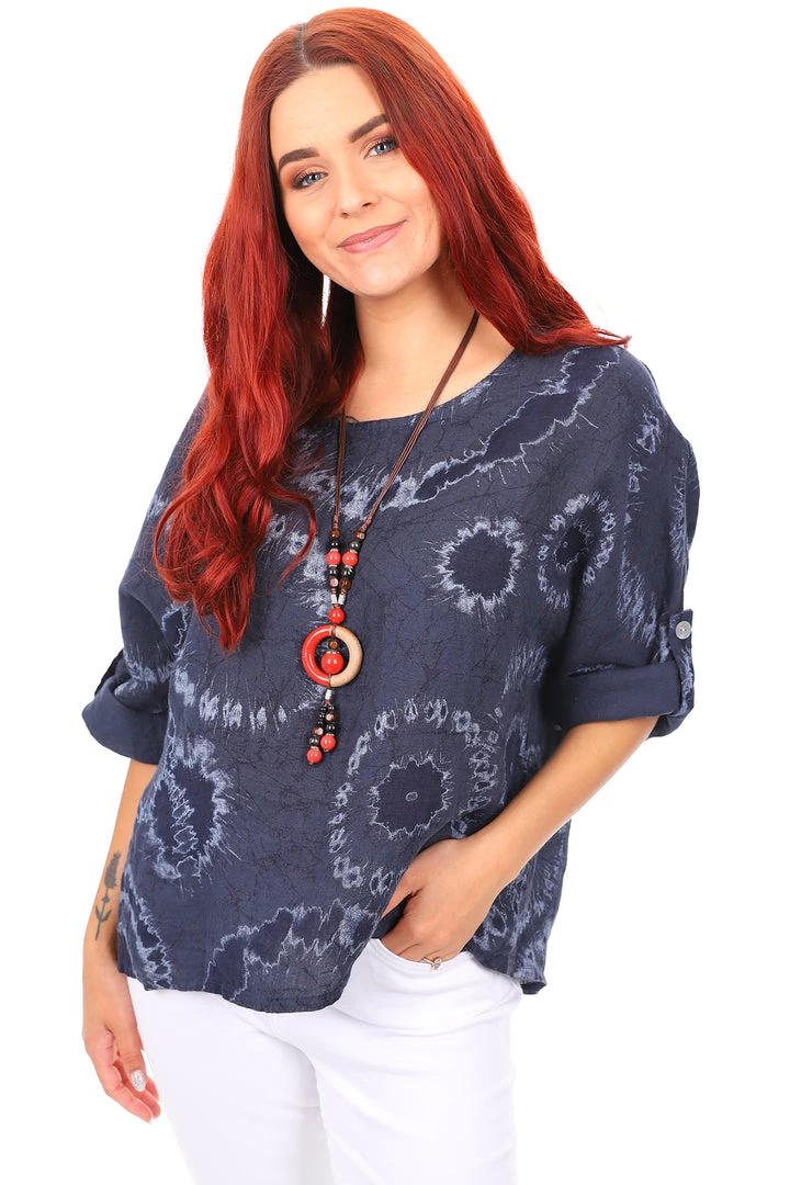 Ridley Free To Be Top - Ink - R2 Linen 3 Ridley Free To Be Top - Ink - R2 Linen