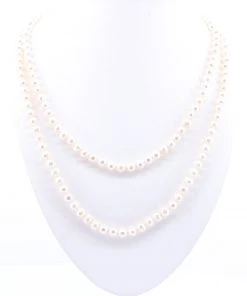 Pizazz Boutique Jewellery Long Small Pearl Necklace