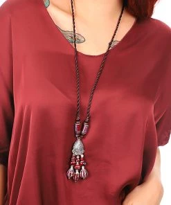 Stella Rose Berry Covered Necklace