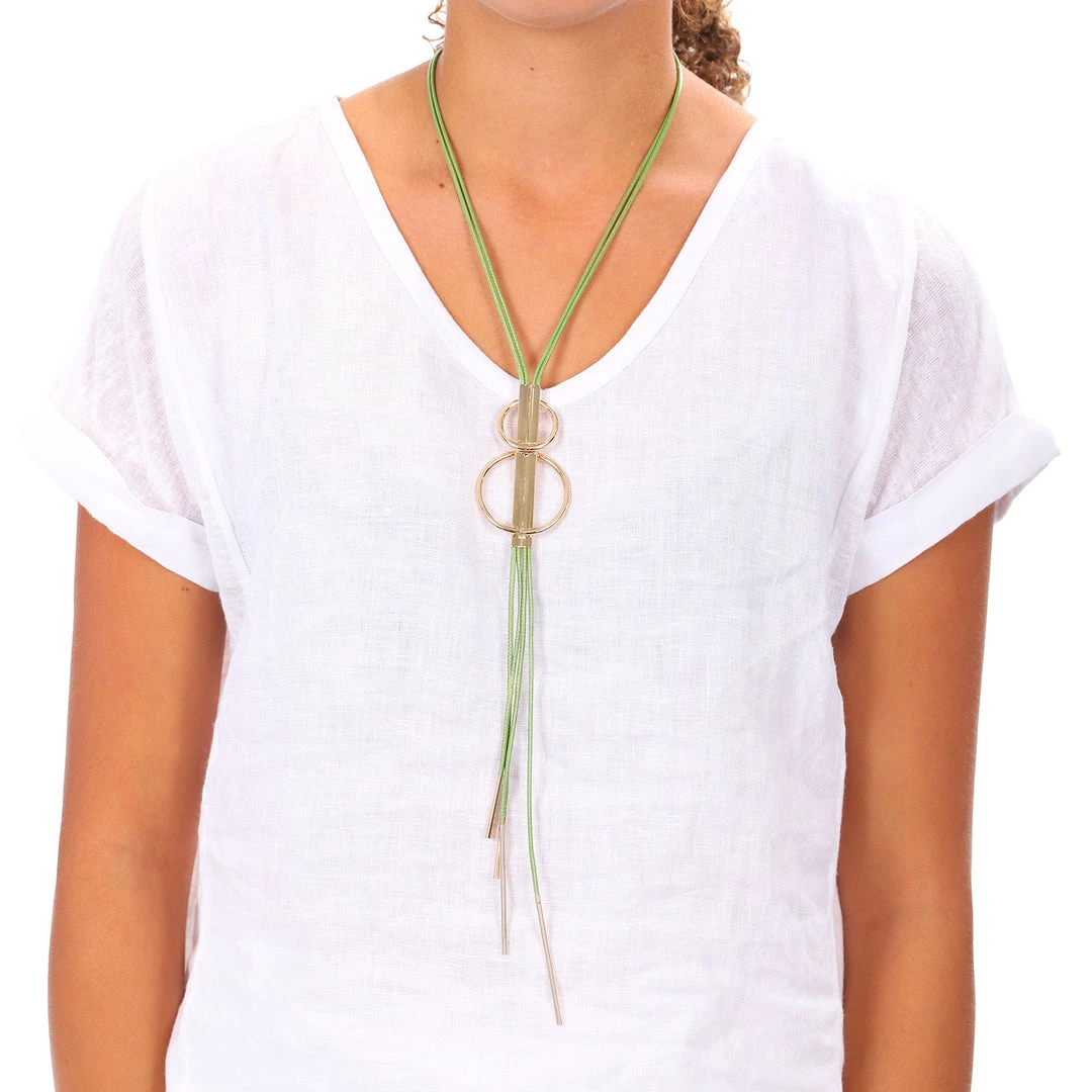 Stellar Rose Through & Through Necklace - Green Jewellery 1 Stellar Rose Through & Through Necklace - Green Jewellery