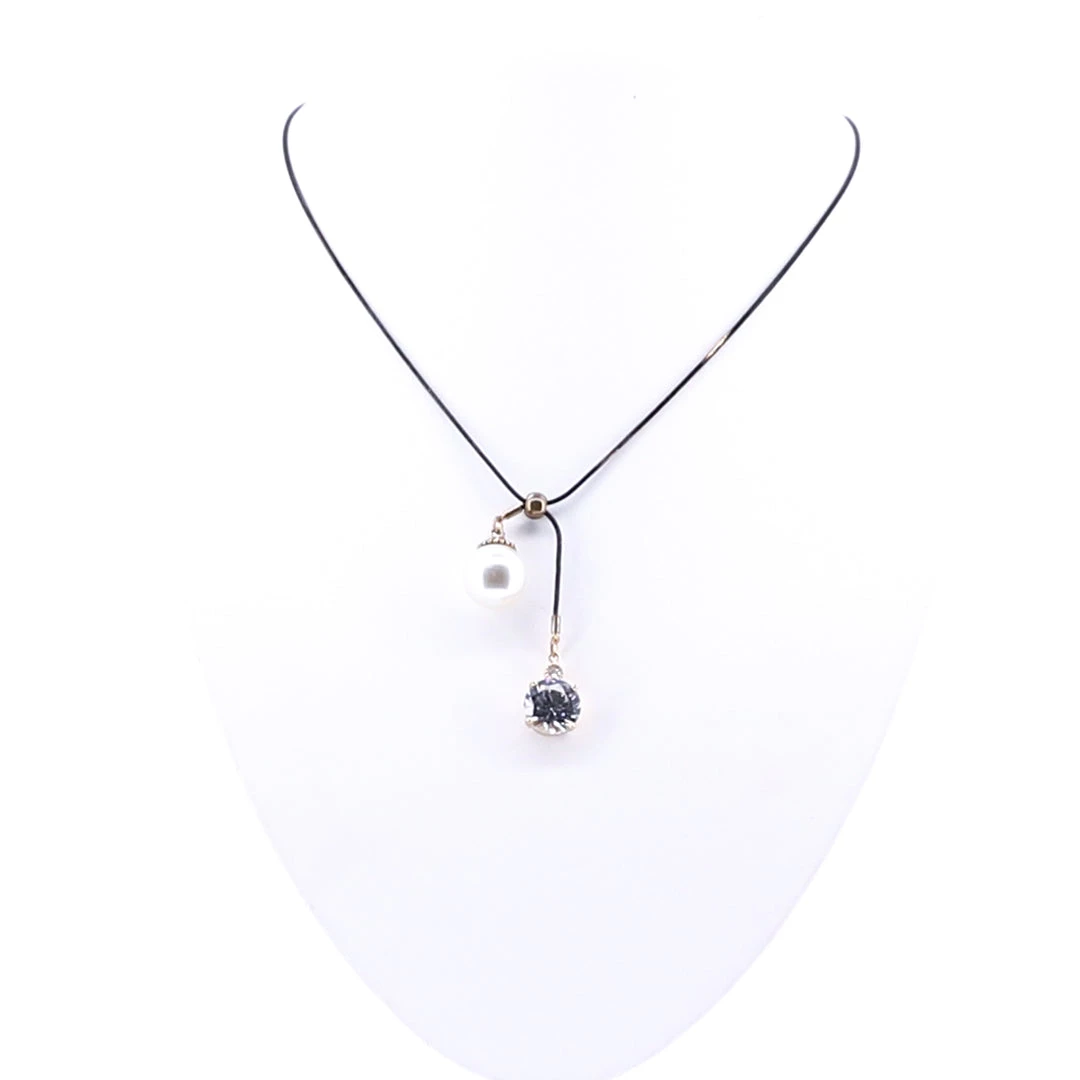 Stellar Rose Jewellery Bling Or Pearl Necklace 1 Stellar Rose Jewellery Bling Or Pearl Necklace