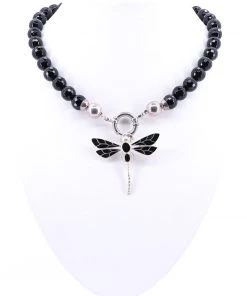 Pizazz Boutique Jewellery Dragon Fly Necklace