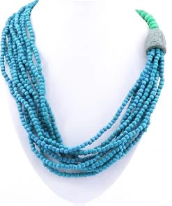 Hummingbird Cold Colours Necklace Jewellery