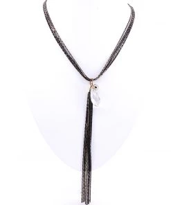 Stellar Rose Jewellery Rose Black Necklace