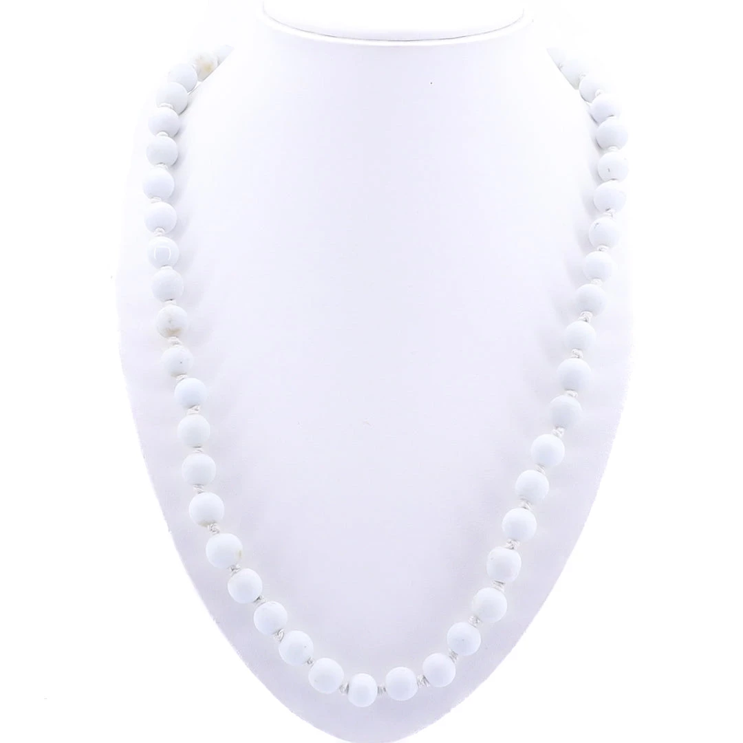 Pizazz Boutique Jewellery Marble Bead Necklace 1 Pizazz Boutique Jewellery Marble Bead Necklace