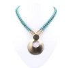 Stellar Rose Jewellery Teal Clam Necklace