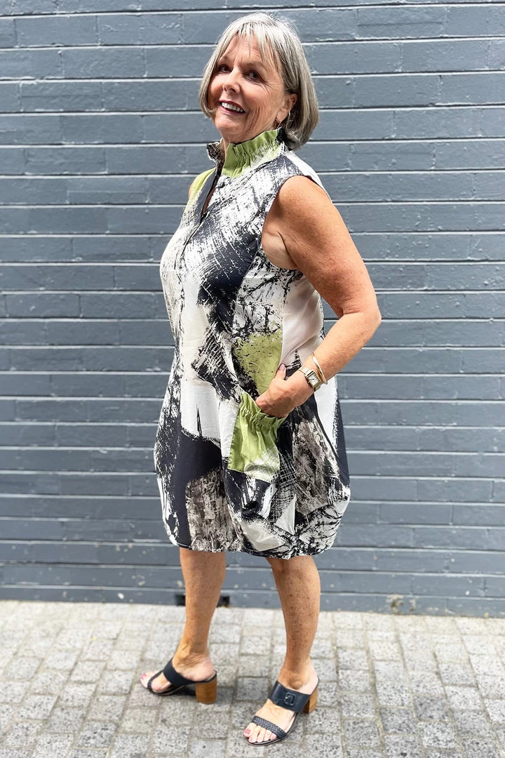 Dolcezza Neru Shift Tunic | Graphic | Dz33s Dresses 2 Dolcezza Neru Shift Tunic | Graphic | Dz33s Dresses