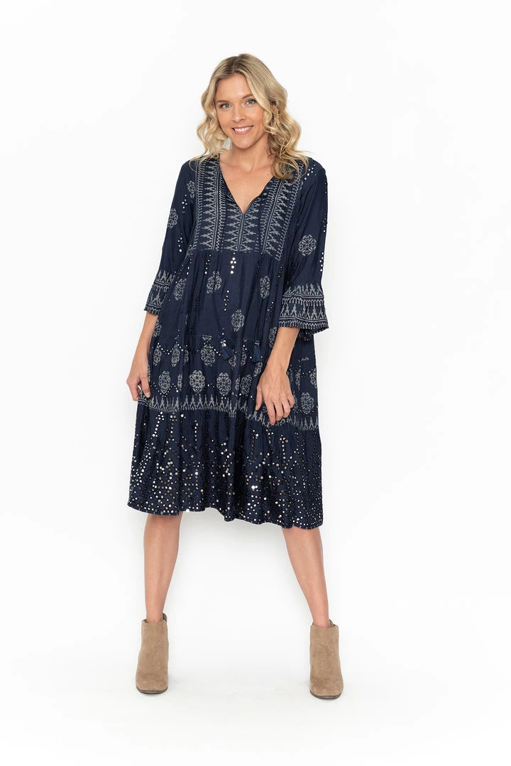 Escape By OQ Nia Dress | Navy | EP4 1 Escape By OQ Nia Dress | Navy | EP4