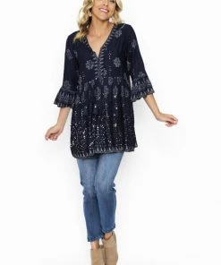 Escape By OQ Nia Tunic | Navy | EP3 Clothing 7 Escape By OQ Nia Tunic | Navy | EP3 Clothing