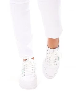 Human Chantal White Silver Sneaker Shoes