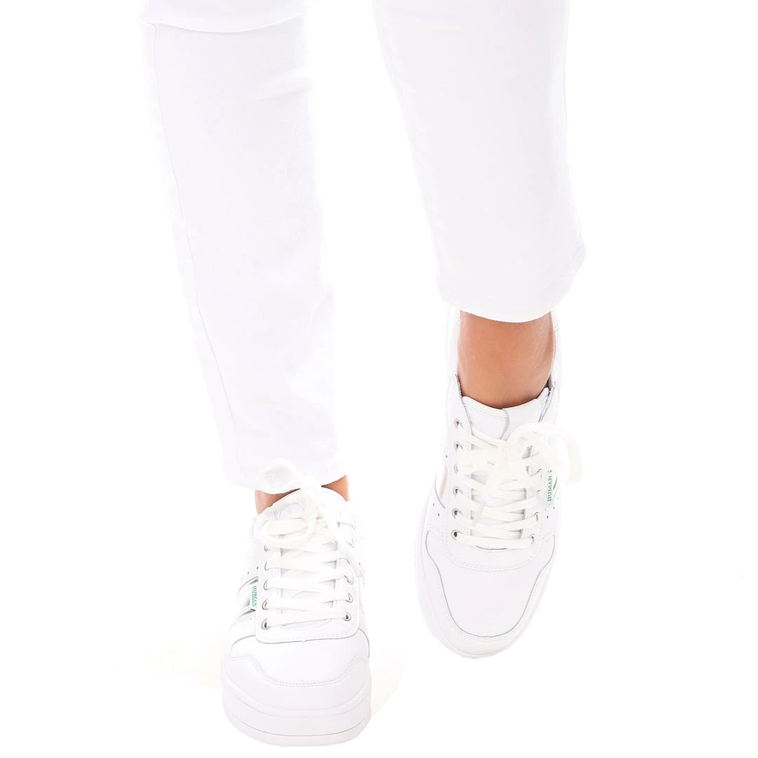 Human Chantal White Silver Sneaker Shoes 1 Human Chantal White Silver Sneaker Shoes
