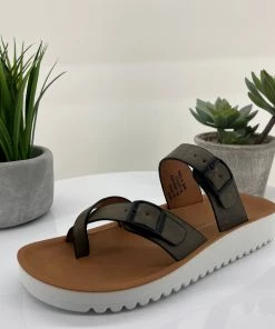 Los Cabos New Arrivals NIN Slide | Khaki | LC3