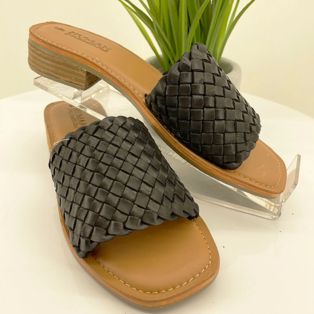 Human Occy Slide- Black- HS8 Shoes 3 Human Occy Slide- Black- HS8 Shoes