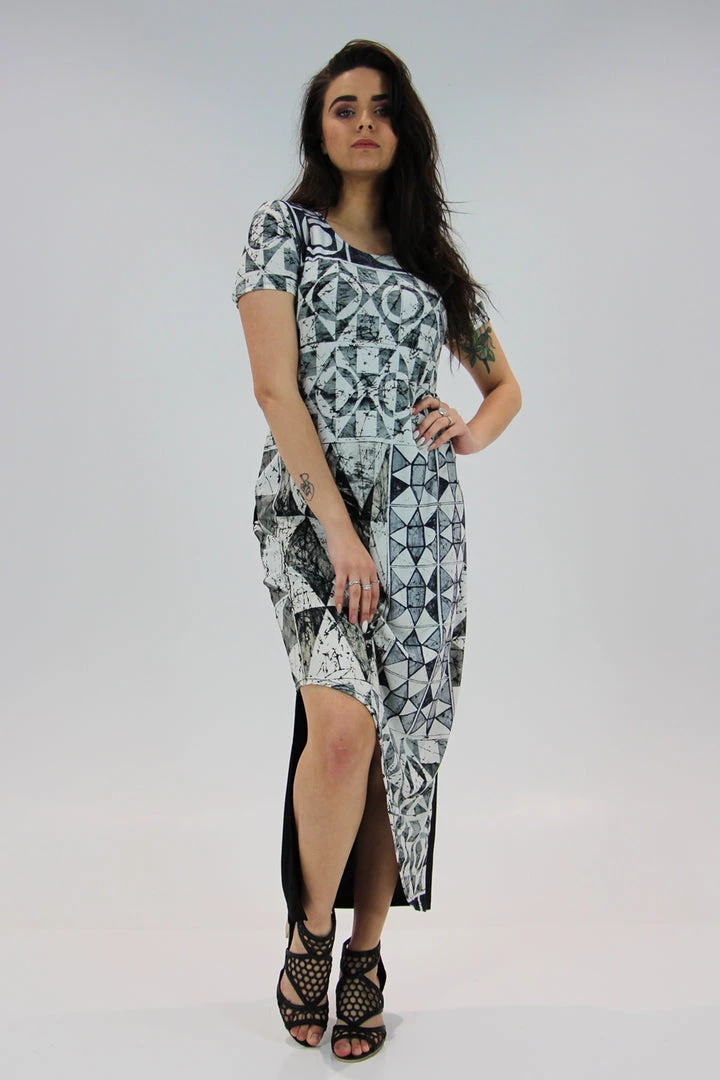 Lior Oculus Maxi Dress | Black & White | S Dresses 1 Lior Oculus Maxi Dress | Black & White | S Dresses